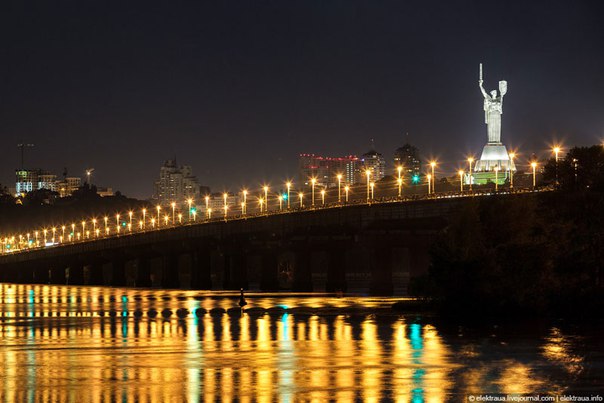 Самый старый и самый высокий мост Киева